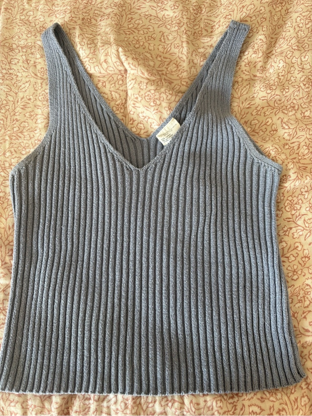 V-Neck Knit Tank
